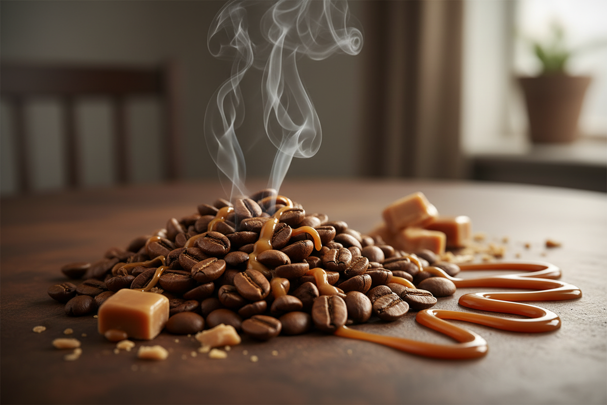 Notes caramel / sucrées