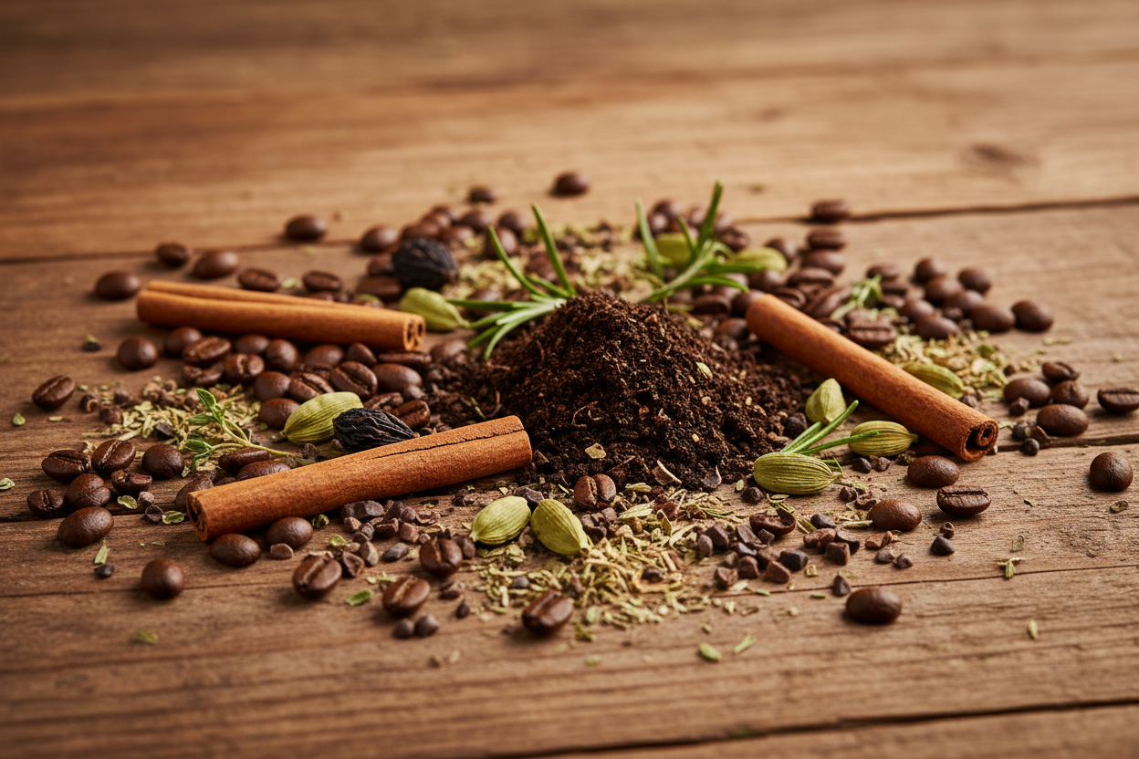 Notes épicées / terreuses